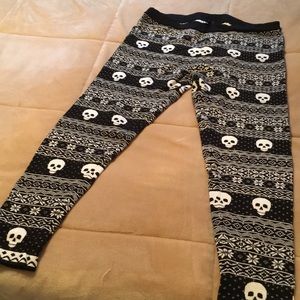 Torrid pajama skull pajama bottoms